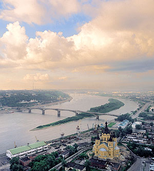 Ока, Нижний Новгород,  фото Бориса Жижилкина 